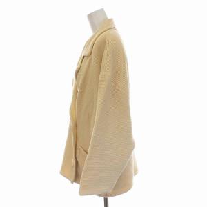 VALENTINO GARAVANI ニット ジャケット ダブルボタン ウール 42 ベージュ