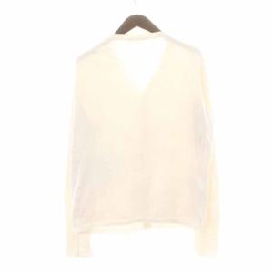 Cruciani コットンニットカーディガン 長袖 48 M~L アイボリー CU3174