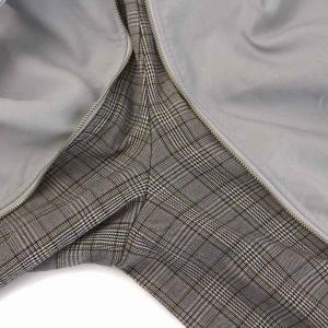 Ameri VINTAGE STUDIOUS別注 2WAY コンビニエンスパンツ グレンチェック M ライトブルー グレー