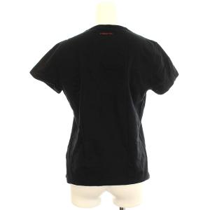 VIVIENNE TAM Tシャツ カットソー 半袖 プリント 1 ブラック