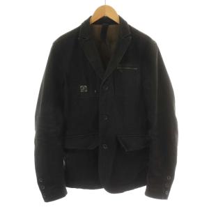 ジャケット コットン L ブラック