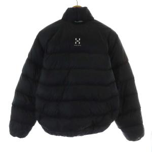 Haglofs ダウンジャケット ロゴ XS ブラック