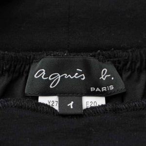 agnes b. ワイドパンツ イージーパンツ 1 ブラック