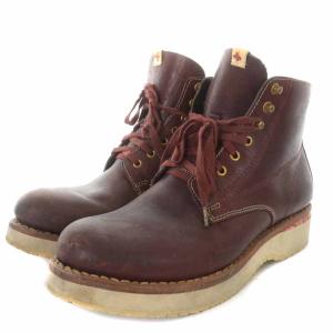 visvim 7 HOLE PLAIN TOE ワークブーツ US9.5 茶
