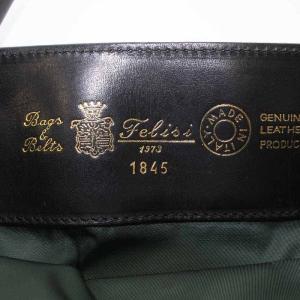 Felisi ブリーフケース ビジネスバッグ レザー ナイロン 緑 グリーン 黒 ブラック 1845