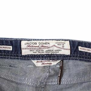 JACOB COHEN デニムパンツ ジーンズ ストレート ボタンフライ W30 紺 ネイビー J622