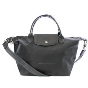 Longchamp ハンドバッグ ショルダーバッグ 2way グレー
