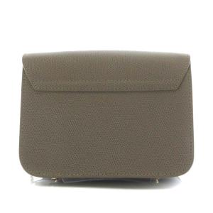 FURLA メトロポリス チェーンショルダー ショルダーバッグ レザー ベージュ