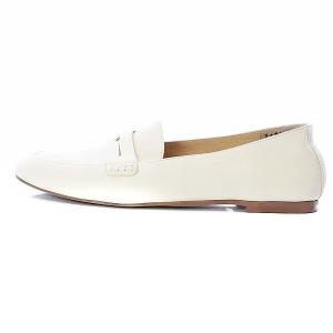 MARGARET HOWELL IDEA コインローファー スリッポン レザー 23cm ホワイト