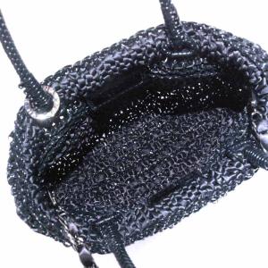 ANTEPRIMA ワイヤーバッグ ハンドバッグ ショルダーバッグ 2way リボン ブラック