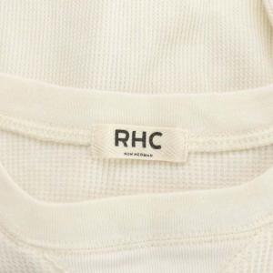 Ron Herman RHC カットソー 長袖 ワッフル地 コットン S アイボリー