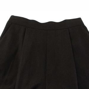 ENFOLD 18AW ジョッパーズ テーパードパンツ スラックス ウール 38 チャコールグレー
