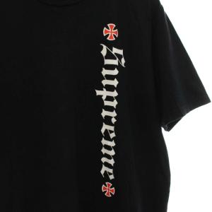 Supreme 17FW Independent Old English Tee Tシャツ 半袖 ブラック