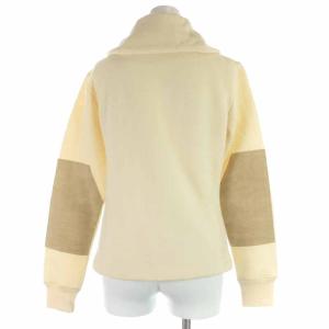 RALPH LAUREN ニットジャケット ショールカラー ウール M アイボリー