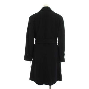RALPH LAUREN タグ付き チェスターコート ロング ベルト 2way ウール 9 ブラック