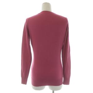 JOHN SMEDLEY ニット セーター Vネック プルオーバー 長袖 ウール M ピンク