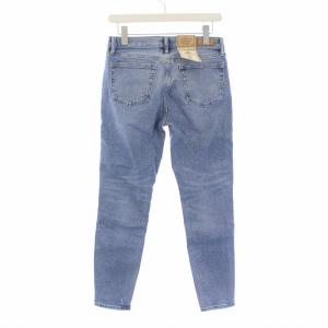POLO RALPH LAUREN TOMPKINS MID RISE SKINNY CROP デニムパンツ ジーンズ テーパード ダメージ加工 W27 インディゴ