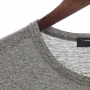 COMME des GARCONS HOMME AD2010 11SS Tシャツ カットソー コットン スモールロゴ 半袖 M グレー