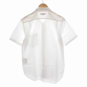 COMME des GARCONS HOMME AD2006 07SS シャツ コットン 半袖 S 白 ホワイト HS-B036