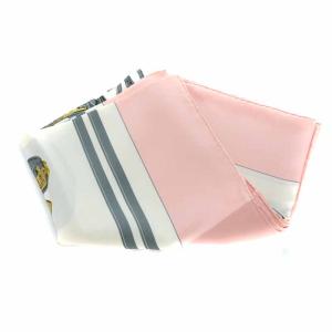 HERMES カレ90 BRIDES de GALA 式典用馬勒 スカーフ シルク ピンク