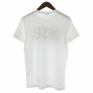 DIESEL Tシャツ カットソー ロゴプリント 半袖 M 白 ホワイト