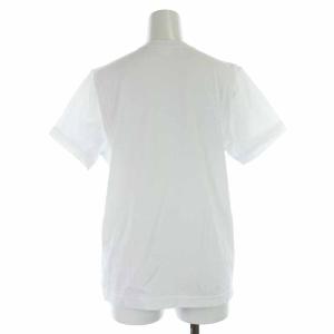 COMME des GARCONS COMME des GARCONS コムコム カットソー Tシャツ コットン レース 切替 シースルー 半袖 S 白 ホワイト