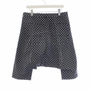 BLACK COMME des GARCONS AD2009 09AW サルエルパンツ ショートパンツ ドット S グレー ホワイト 白 1D-P211