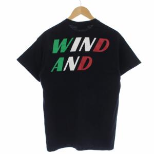 WIND AND SEA 20SS SEA TRICOLOR TEE Tシャツ カットソー 半袖 クルーネック プリント M 黒 ブラック WDS-20S2-CS-05