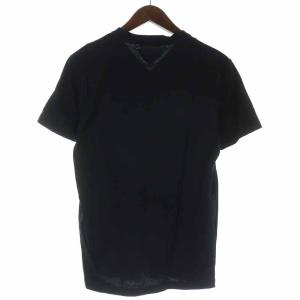 PRADA Tシャツ カットソー Vネック パックT 半袖 S 黒 ブラック