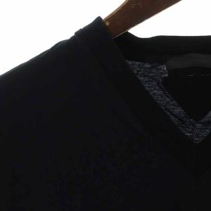 PRADA Tシャツ カットソー Vネック パックT 半袖 S 黒 ブラック