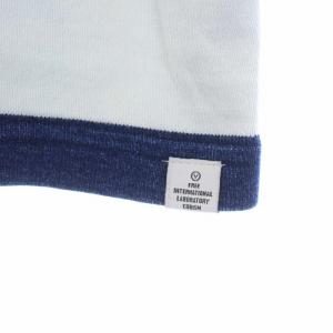 visvim BIG BORDER TEE S/S Tシャツ 半袖 ボーダー 2 ネイビー