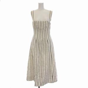 18SS BUSTIER SUN DRESS SPLIT STRIPE キャミソール ワンピース