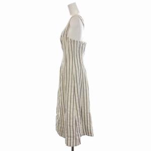 Theory 18SS BUSTIER SUN DRESS SPLIT STRIPE キャミソール ワンピース