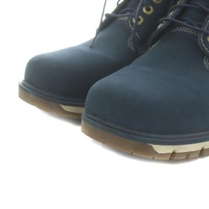 Timberland ラドフォード ワークブーツ ミドル レースアップ ヌバックレザー US8W ネイビー