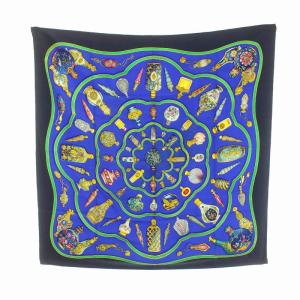 カレ90 QU IMPORTE LE FLACON 香水瓶 スカーフ マルチカラー