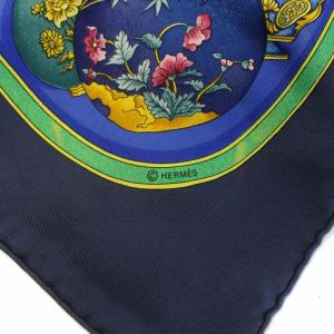 HERMES カレ90 QU IMPORTE LE FLACON 香水瓶 スカーフ マルチカラー