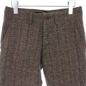 JUNYA WATANABE AD2003 パンツ ブーツカット フレア ツイード アルパカ混 JK-P006 ウール