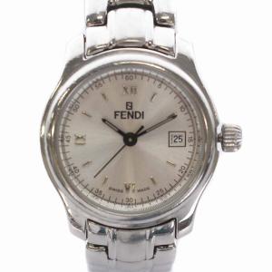 FENDI 腕時計 ウォッチ クォーツ 3針 ステンレススチール SS アナログ シルバー 210L