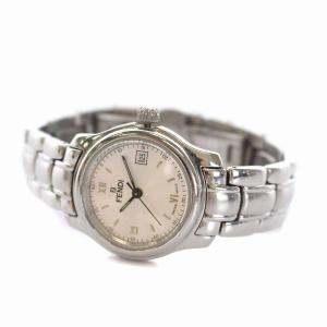 FENDI 腕時計 ウォッチ クォーツ 3針 ステンレススチール SS アナログ シルバー 210L