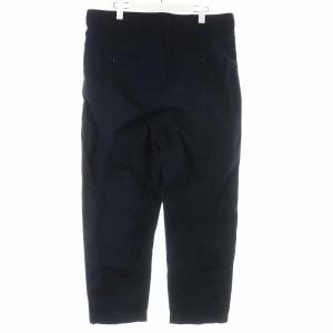 JUNYA WATANABE MAN AD2019 20SS ロングパンツ コットン タック 製品染め ネイビー