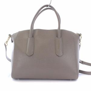 FURLA テッサ トートバッグ ハンドバッグ ショルダーバッグ 2way グレージュ