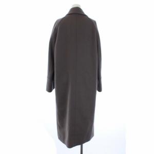 BEAUTY&YOUTH UNITED ARROWS HAMILTON LAMBSWOOL ダブル チェスターコート ロング グレー