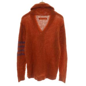 KAPITAL カーディガン 長袖 ウール 2 オレンジ