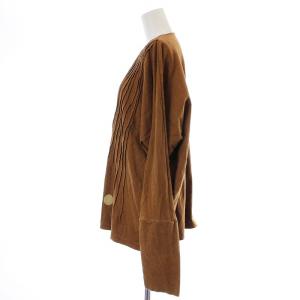 KAPITAL カットソー 長袖 キーネック リボン 2 ブラウン