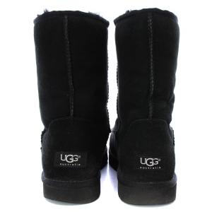 UGG australia ショートブーツ ムートンブーツ 裏ボア 28cm ブラック