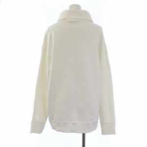 ATON ZERO TSURI URAKE タートルネック スウェット トレーナー 長袖 2 M 白 ホワイト