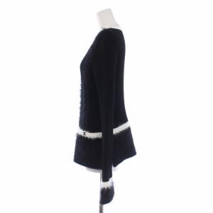 CHANEL P19702W03033 02A ニット アンゴラ混 46 黒