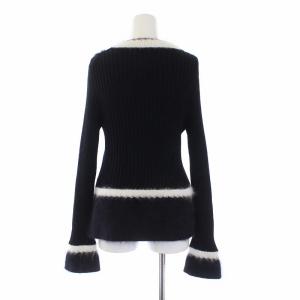 CHANEL P19702W03033 02A ニット アンゴラ混 46 黒