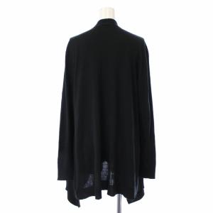 DIANE von FURSTENBERG DF STUDIO カーディガン ニット 長袖 シルク カシミヤ混 S ブラック
