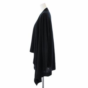 DIANE von FURSTENBERG DF STUDIO カーディガン ニット 長袖 シルク カシミヤ混 S ブラック